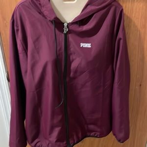 Lightweight Pink rain jacket